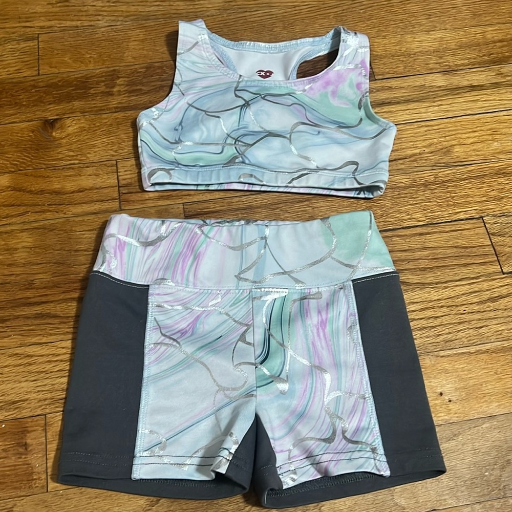 Dance wear set size s 6